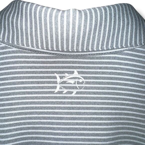 Southern Tide Gray Coast to Trail L/S Performance Polo Shirt Sz L - Picture 9 of 9